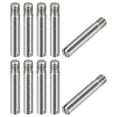 thumbnail image 1 of Uxcell 10 pack M6 x 35mm Slotted Cylindrical Pin 304 Stainless Steel Dowel Locating Pin, 1 of 6