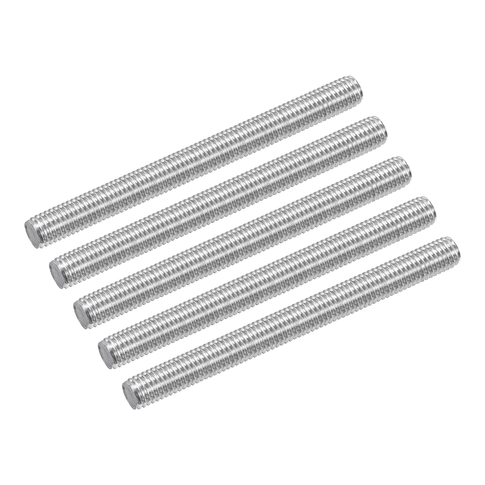 Uxcell 10Pack M6 x 70mm Fully Threaded Rod Right Hand Threads, 1 Thread ...