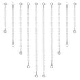 Uxcell 10Pack Necklace Extenders Extension Chains with Lobster Clasps