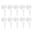 thumbnail image 1 of Uxcell 10Pack Plastic Measuring Spoons Powder Scoops Spoon Kitchen Spoon, 10g White, 1 of 6