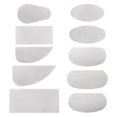 thumbnail image 1 of Uxcell 10Pack Stainless Steel Clay Scraper Kit Clay Sculpture Pottery Molding Ceramics, 1 of 6