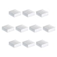 thumbnail image 1 of Uxcell 10Pcs 14x14x6mm Heatsink Aluminum Radiator With Fixed Sticker for Chip CPU, Power Transistor, FET, IC,White, 1 of 6