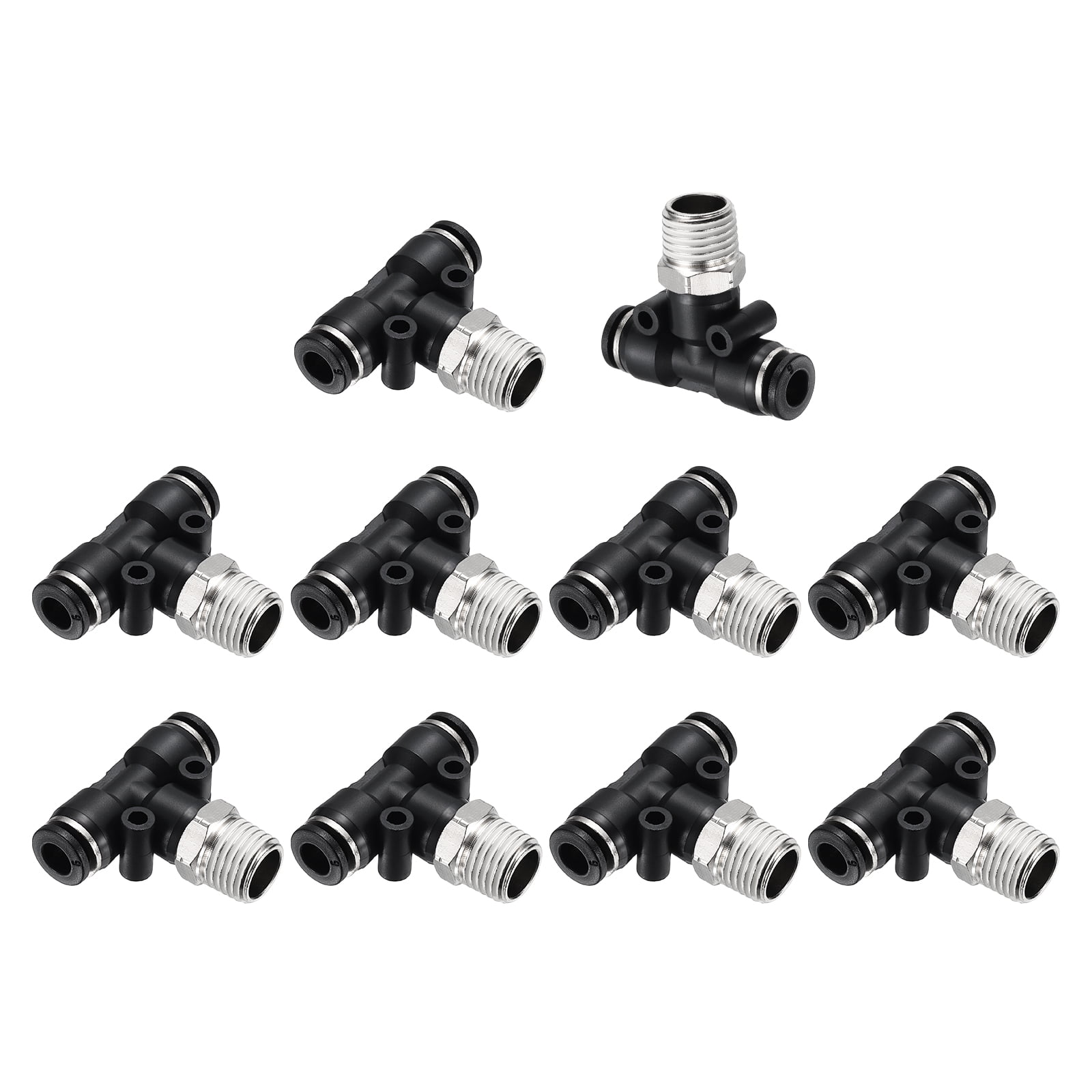Polyethylene Rope Threader Uxcell 10Pcs 6x6mm Tube OD x 1/4