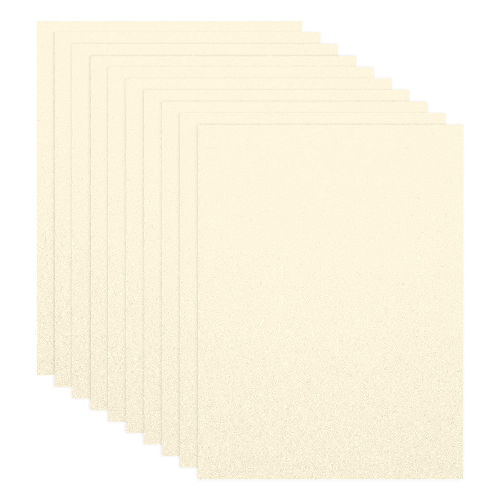 Uxcell 10Pcs Beige EVA Foam Sheets, 15.7 x 11.8 Inches 1mm Thick Foam Sheets for Crafts