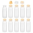 thumbnail image 1 of Uxcell 10Pcs Clear Glass Sample Vials, Small Liquid Bottles Yellow 30ml, 1 of 7