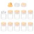 thumbnail image 1 of Uxcell 10Pcs Clear Glass Sample Vials, Small Liquid Bottles Yellow 3ml, 1 of 7