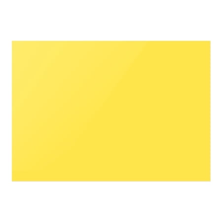 Uxcell 10Pcs Gel Light Filter Transparent Color Correction Plastic Sheets Yellow