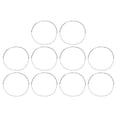 thumbnail image 1 of Uxcell 10Pcs Leather Necklace Cord Adjustable Double Knotted Rope 1mm Handmade Craft Ropes for Hanging Pendants, Black, 1 of 6