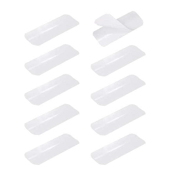 Uxcell 10Pcs Mini Horizontal Blind Repair Tabs, 1" W x 3" l Self-Adhesive Window Blinds Replacement Slats Fixers for Repair Damaged Slats Parts, White