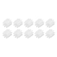 thumbnail image 1 of Uxcell 10Pcs Plastic Gears 9 Teeth Plastic Shaft Gears Model 092AA Reduction Gear for RC DIY Robot,White Module 0.5, 1 of 6
