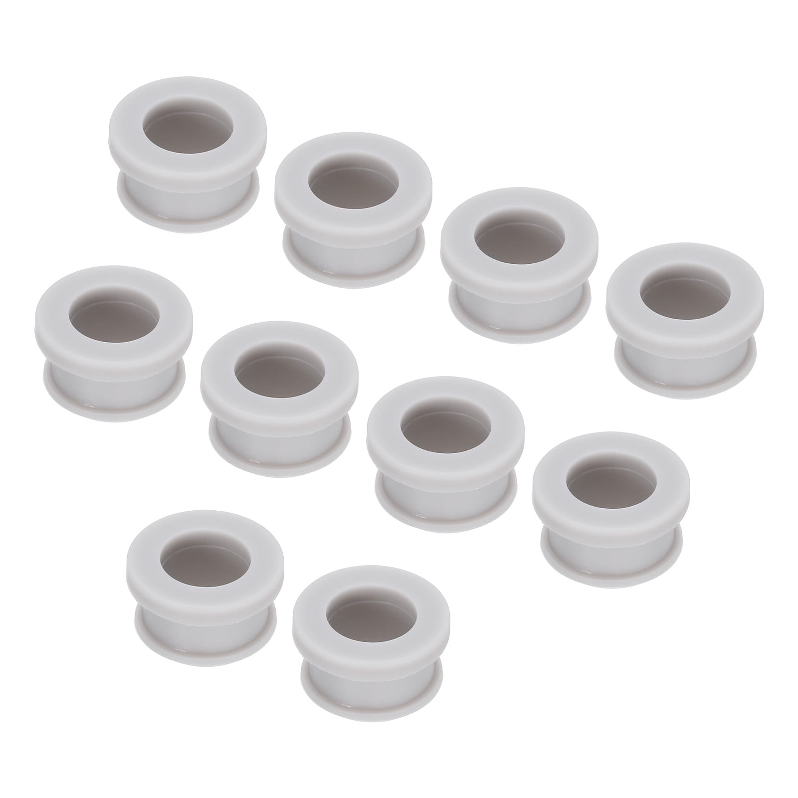 4pcs 3/4 Inch Cable Grommets For Starlink, Ethernet, TV Wires - Split Wall Hole Pass Through, Gray