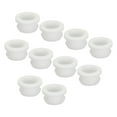 thumbnail image 1 of Uxcell 10Pcs Snap Rubber Grommet Plug Mount Dia 20mm ID 16mm Seal Anti-Scratch Electrical Box Cable Pipe White, 1 of 6