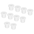 thumbnail image 2 of 50Pcs T Shape Rubber Grommet Mount Dia 8.5mm ID 5.5mm H 10mm Black Seal Protection Cable Grommets Cable Pipe 2 of 11