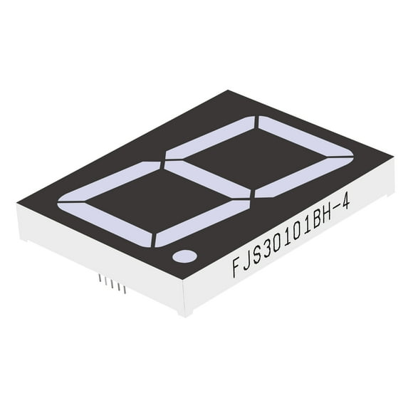 Uxcell 10Pin 2.6"x3.4"x0.5" Common Anode 7.2V LED Display Digital Tube Red 1 Pack
