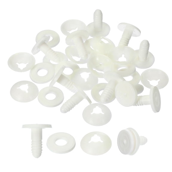 Uxcell 10Set Doll Joints, Plastic Removable Animal Joints Accessories 30mm
