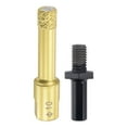 thumbnail image 1 of Uxcell 10mm Brazed Diamond Core Drill Bits with M10 Arbor Adapter for Tile Marble Stone, 1 of 6