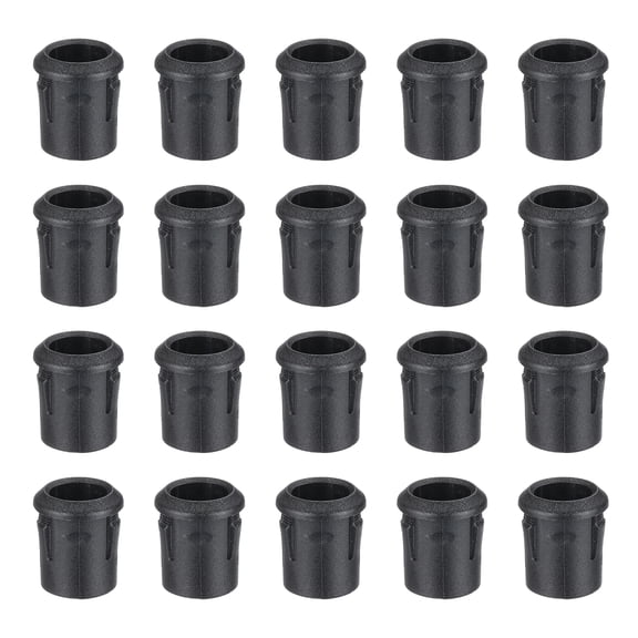 Uxcell 10mm Emitting Diode Holder, 40 Pcs Plastic Long LED Holder Clip Mounting Bracket Socket Cap for Lamp Bulb Bezel Mount Panel LED Display, Black