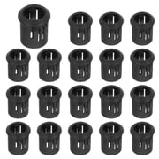 Uxcell 10mm Emitting Diode Holder, 50Pcs Plastic LED Holder Clip, Black