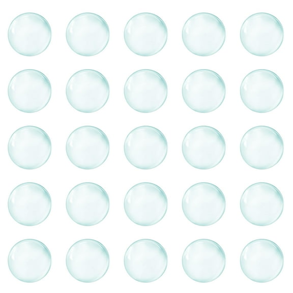 Uxcell 10mm Glass Ball Boiling Stones Soda Lime Glass Beads, Clear 250 Pack