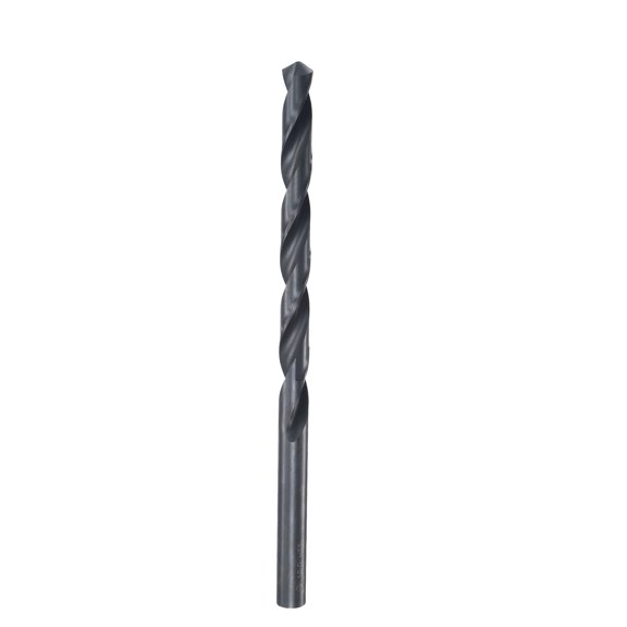 Uxcell 10mm High Speed Steel Lengthen Straight Shank Twist Drill Bit Fully Ground Black Oxide