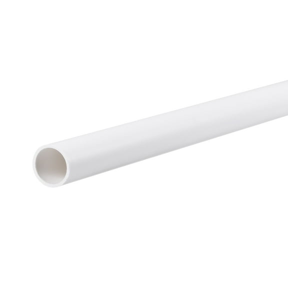 Pipe Round Rigid Plastic Tube 6.8mm ID 8.8mm OD 500mm White for Water Pipe,Crafts,Decoration,Cable Sleeve 10mm ID 12mm OD