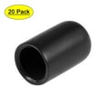 thumbnail image 1 of Uxcell 10mm ID Black Screw Thread Protectors Vinyl End Caps 20 Pack, 1 of 5
