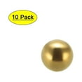 thumbnail image 1 of Uxcell Bearing Balls Metric Brass Precision Balls 10mm, 1 of 5