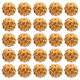 thumbnail image 1 of Uxcell 10mm Rhinestone Clay Beads, Pave Crystal Disco Rhinestone Bead for DIY Jewelry Making Bracelet, Golden 50Pcs, 1 of 6