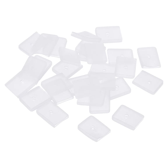 Uxcell 10mm Silicone End Caps for Sewing, 30Pcs Collar Corset Spiral Boning Tips for Polyester Boning, White