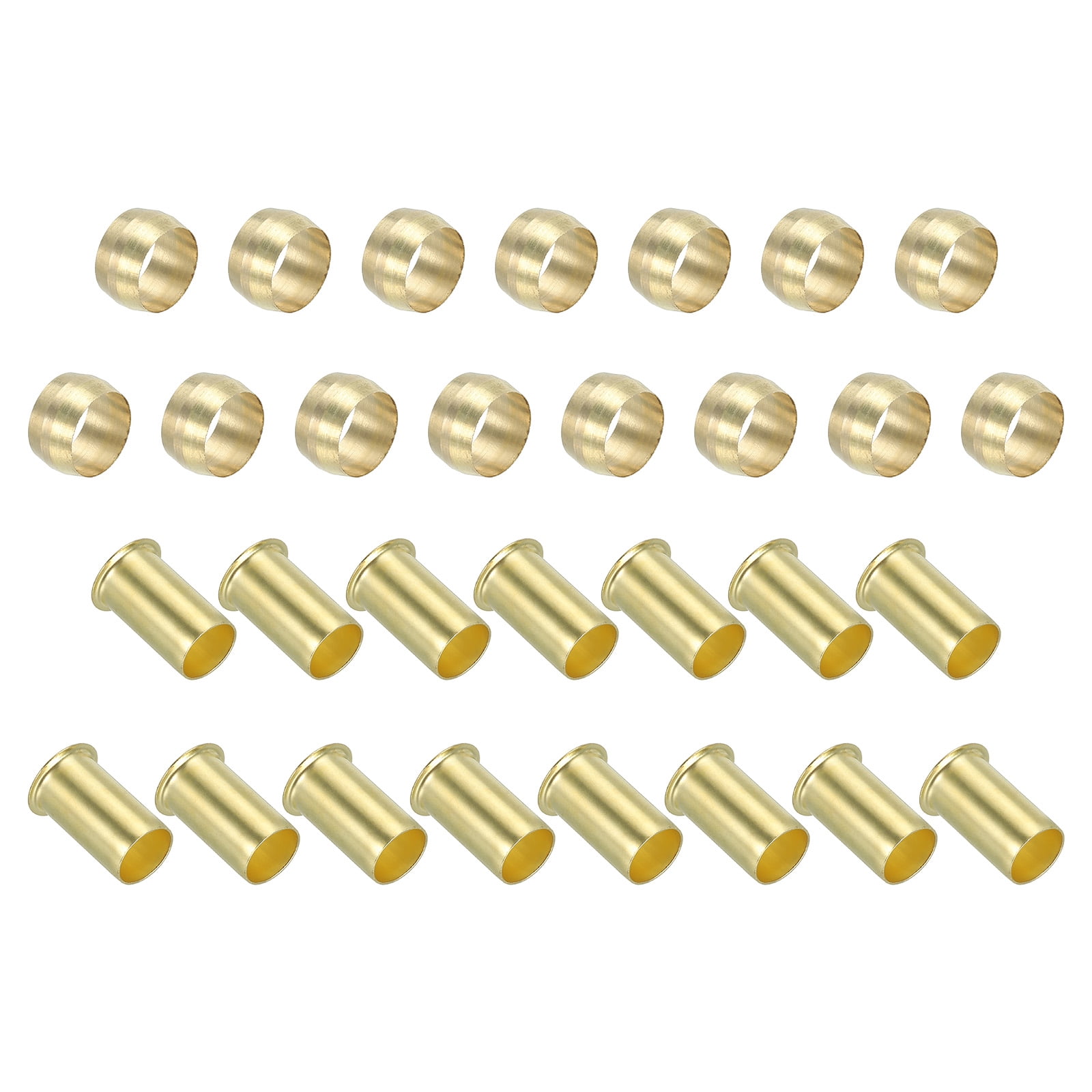 Uxcell 10mm Tube ID Compression Assortment Kit, Brass Compression ...