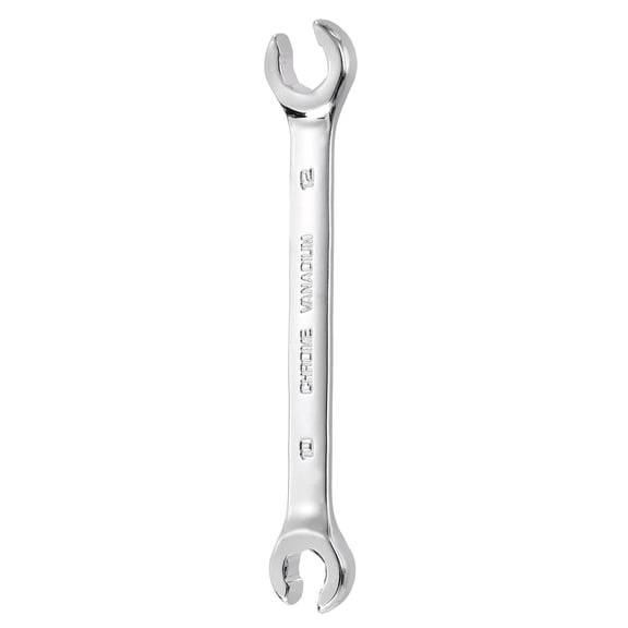 Uxcell 10mm x 12mm Flare Nut Wrench Metric Double Open End 45# Steel Thick Spanner
