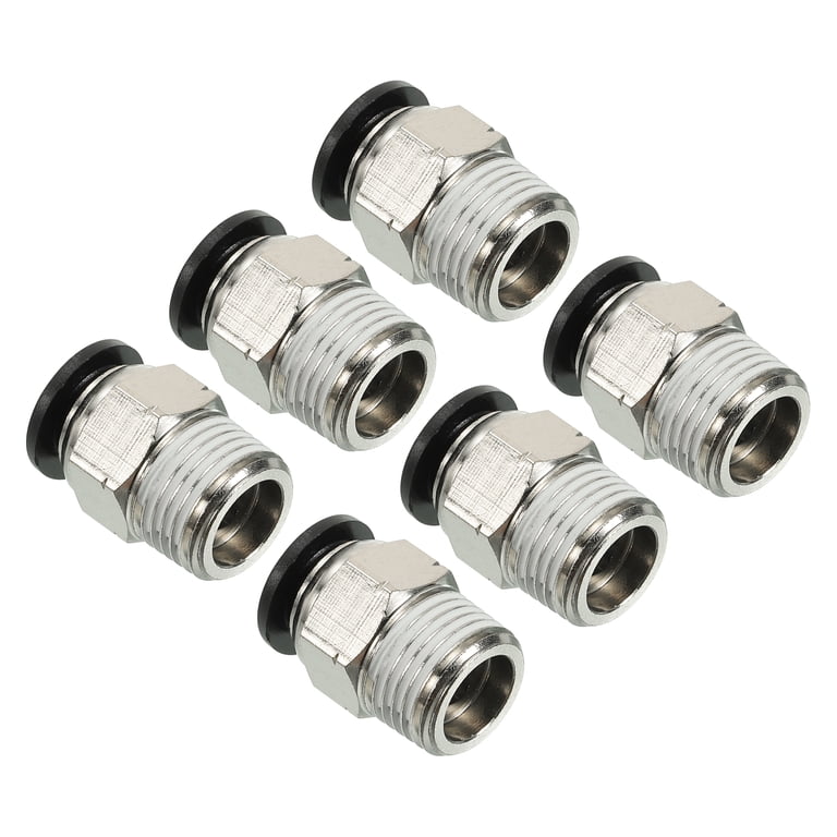 10mm-3/8 BSPT rechte insteekkoppeling
