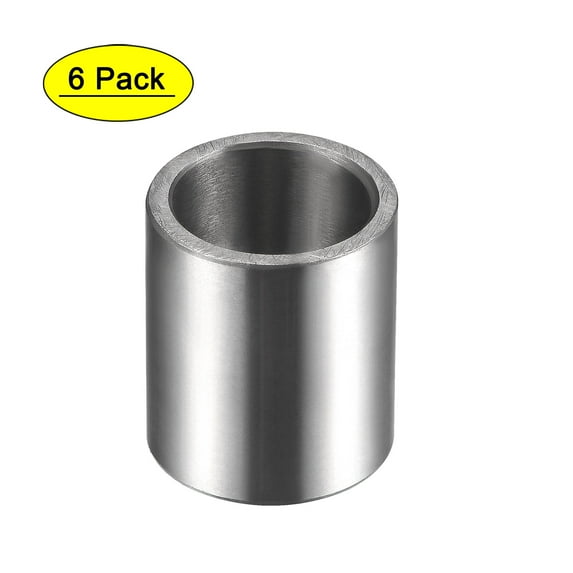 Uxcell 10mmx13mmx15mm Sleeve Bearings Chrome Steel Oilless Bushing 6 Pack