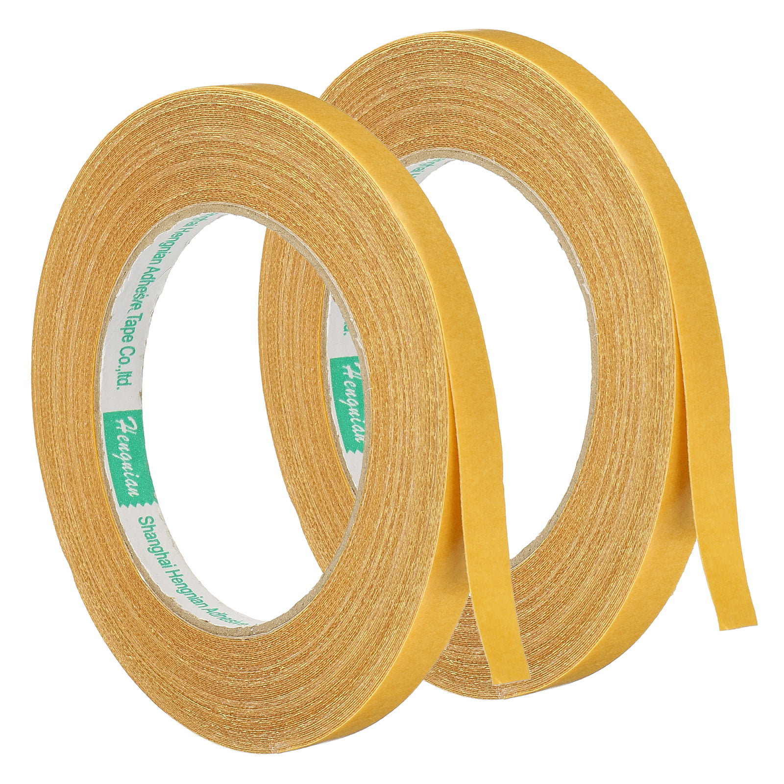 Uxcell 60mmx10m Double-Sided Adhesive Tape Duct Cloth Mesh Fabric