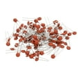 thumbnail image 1 of Uxcell 10nf 50V Ceramic Disc Capacitor, 100 Pcs Ceramic Chip Capacitor Assortment Kit,  Brown Red, 1 of 5
