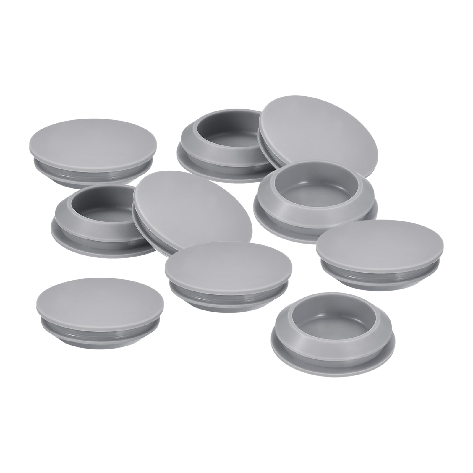 Uxcell 10pcs Silicone Hole Plugs - 29mm (1-1/8") Snap-in Plugs For 25mm Holes, Waterproof & Dustproof