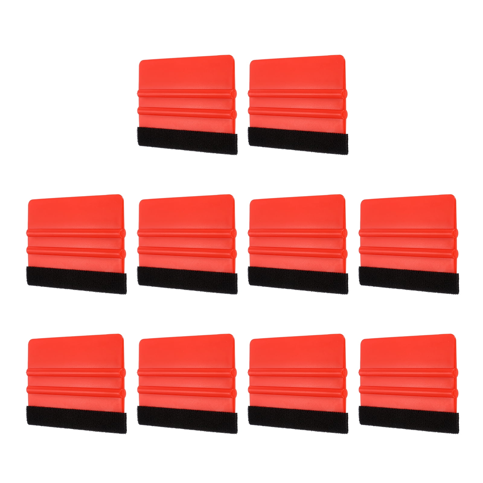 Sign Making Squeegee Uxcell 10pack Vinyl Squeegee, Felt Edge Decal Tool, 4-Inch Scraper for ...