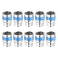 thumbnail image 1 of Uxcell 10pcs 1/2 Inch Drive 6-Point Socket 20mm CR-V Metric Shallow Socket Electric Wrench Socket, 1 of 5