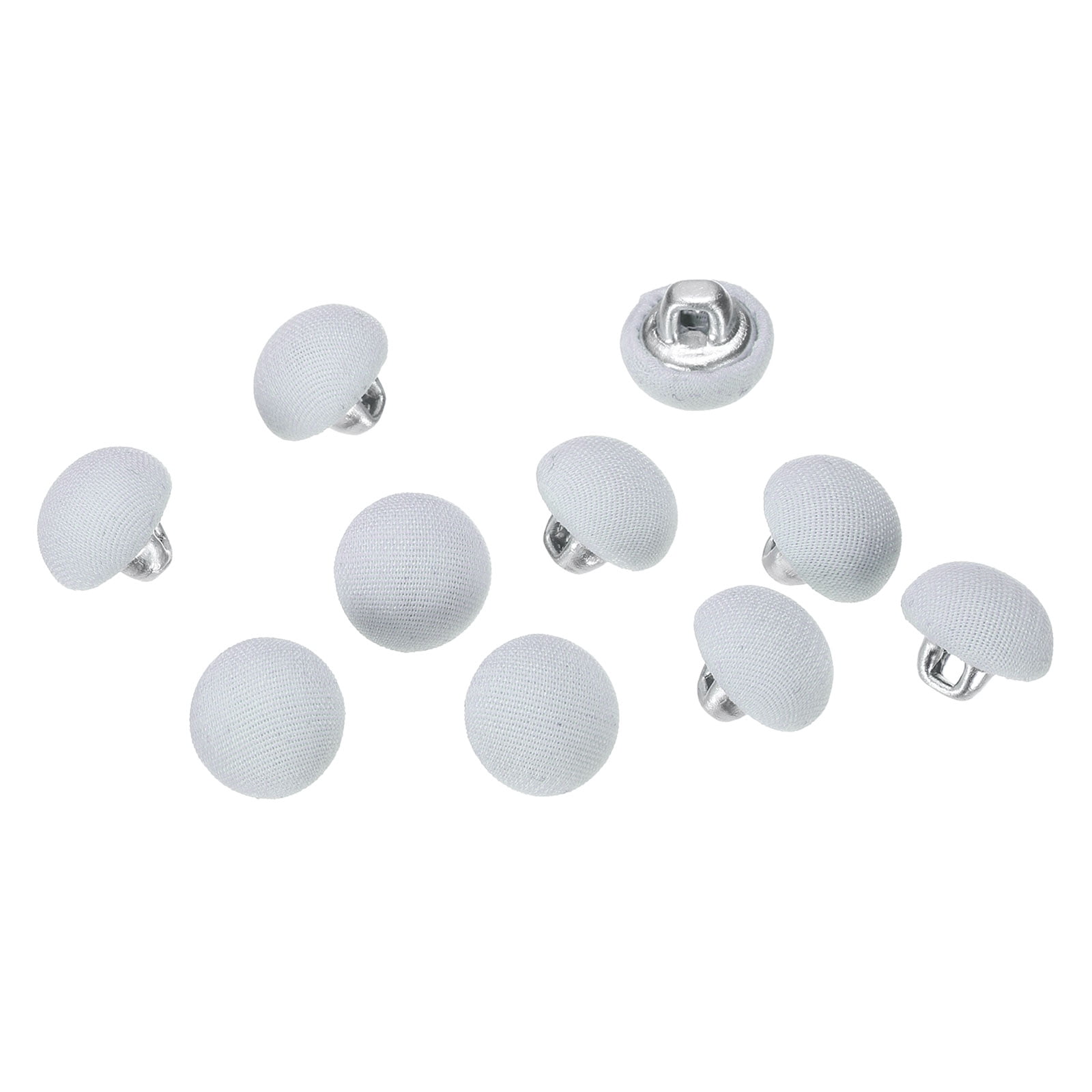 Square Button Cloth Uxcell 10pcs 16L Fabric Cloth Covered Button 10mm 3/8