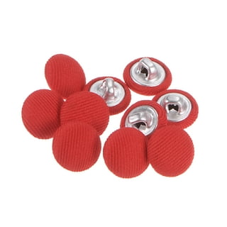 10pcs Round Flat Metal Buttons For Sewing Garment Jeans Coat Accessories  Shank