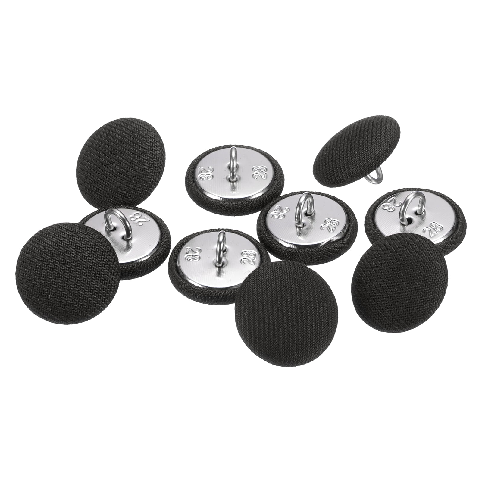 Square Button Cloth Uxcell 10pcs 28L Fabric Cloth Covered Button 18mm 11/16
