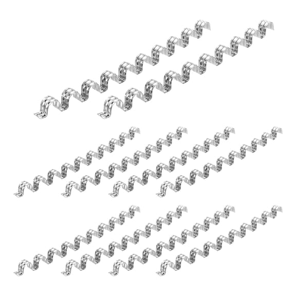 Uxcell 10pcs Conduit Clamp 1 Inch, 10 Hole Stainless Steel Pipe Strap, Rigid Metal Conduit Hanger for Pipe Fixing, Tube Wire Installation