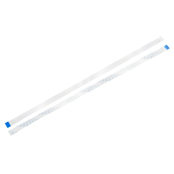 Uxcell 10pcs FFC Flexible Flat Cable, 22 Pins 0.5 mm Pitch 400mm FPC FFC Flexible Ribbon Cable for LCD TV Car Audio DVD Player Laptop (B Type)