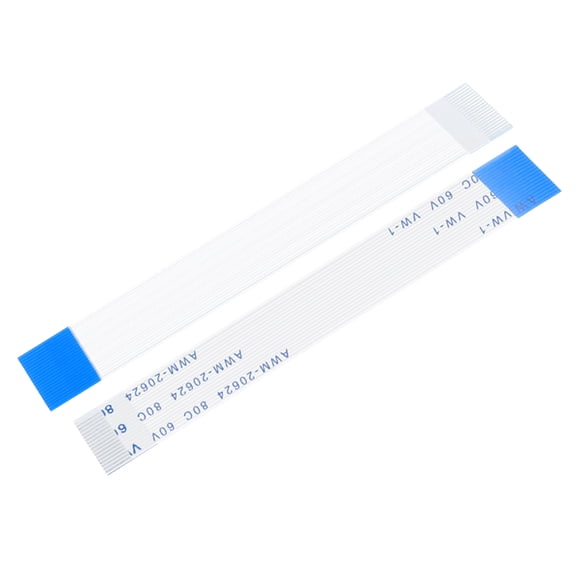 Uxcell 10pcs FFC Flexible Flat Cable, 40 Pins 0.5 mm Pitch 60mm FPC FFC Flexible Ribbon Cable (B Type)
