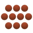 thumbnail image 1 of Uxcell 10pcs Fabric Cloth Covered Button 10mm Craft Round Sewing Button, Rust Red, 1 of 6