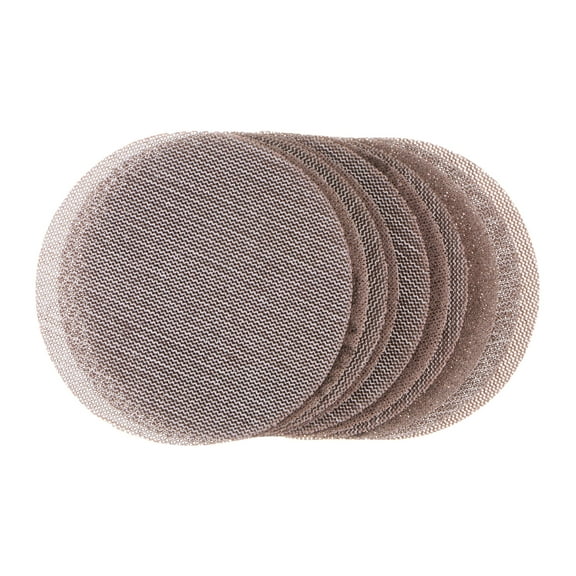 Uxcell 10pcs Mesh Sanding Discs 4 Inch Hook and Loop Sanding Net 180 Grits Dust Free Abrasive Pads for Wood Furniture