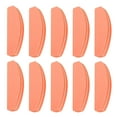 thumbnail image 1 of Uxcell 10pcs Nail Buffers 100/180 Grit Mini Nail Sanding Blocks Set Orange, 1 of 7