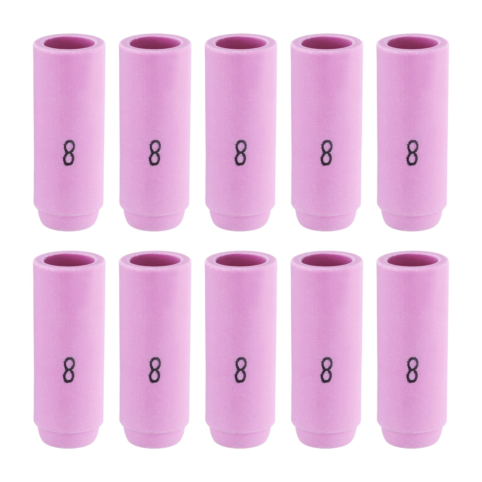 Uxcell 10pcs Nozzles Ceramic Shield Cup 8# 10N46 Welding Torch Tip for ...