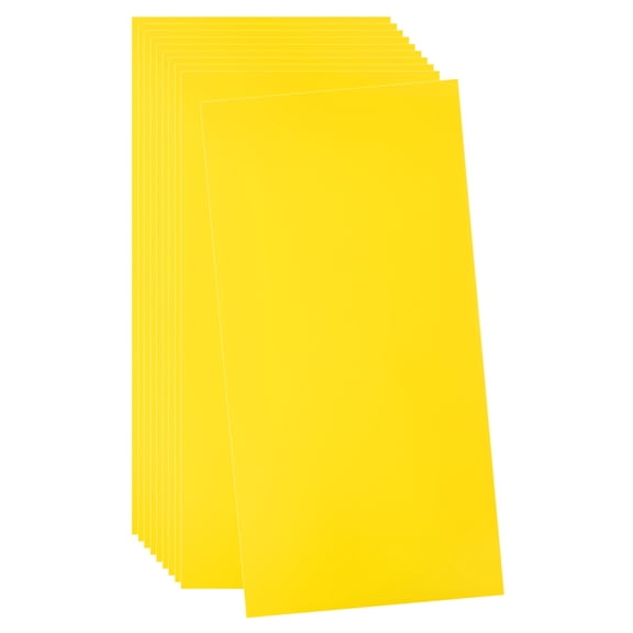 Uxcell 10pcs Peel and Stick Wall Panels 31.5" x 15.7" Skin Feel Brick Wallpapers (34.4 Sq. Ft. / 3.2 Sq.m. Coverage) Marble Tiles Adhesive Backsplash, Light Yellow