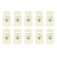 thumbnail image 1 of Uxcell 10pcs Plastic Cord Locks Single Hole Spring Toggle Stopper Clip Elastic Clasp Lock Fastener for Drawstring, Paracord, Beige, 1 of 7
